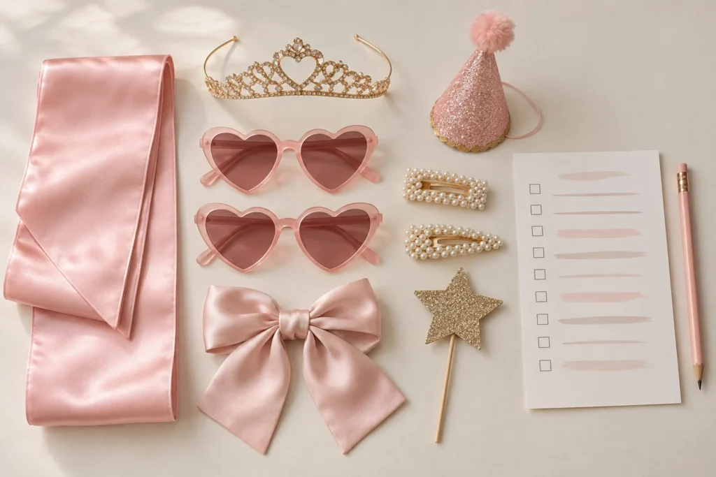 vrijgezellenfeest accessoires checklist